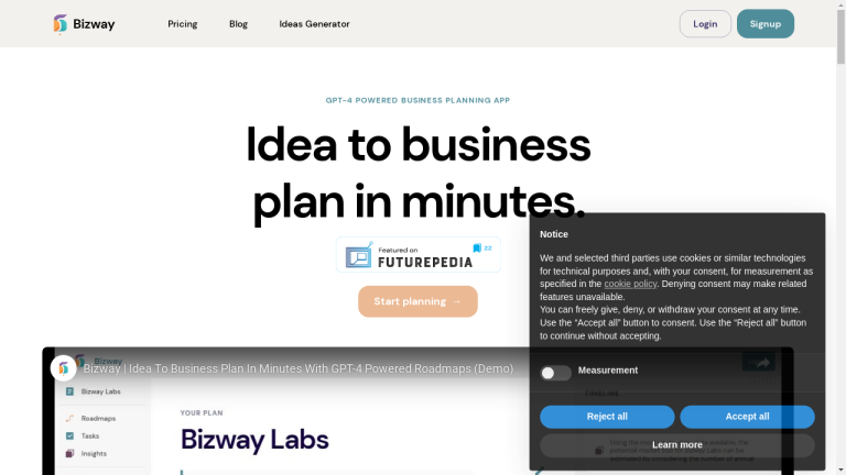 Bizway Ai Tool Review Pricing And Alternatives 2023