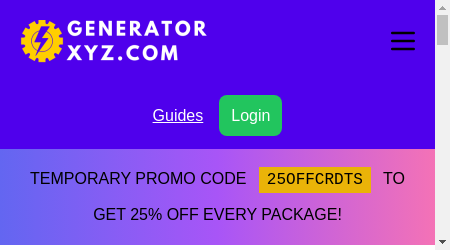 A screenshot of the GeneratorXYZ website showing its innovative features and pricing plans.