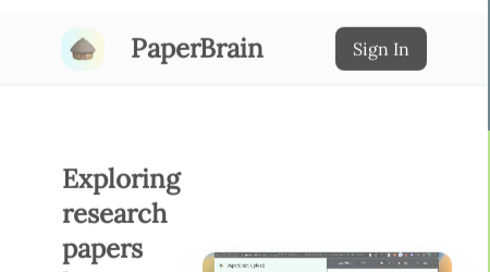 PaperBrain logo with the title "Revolutionizing Research" written underneath.