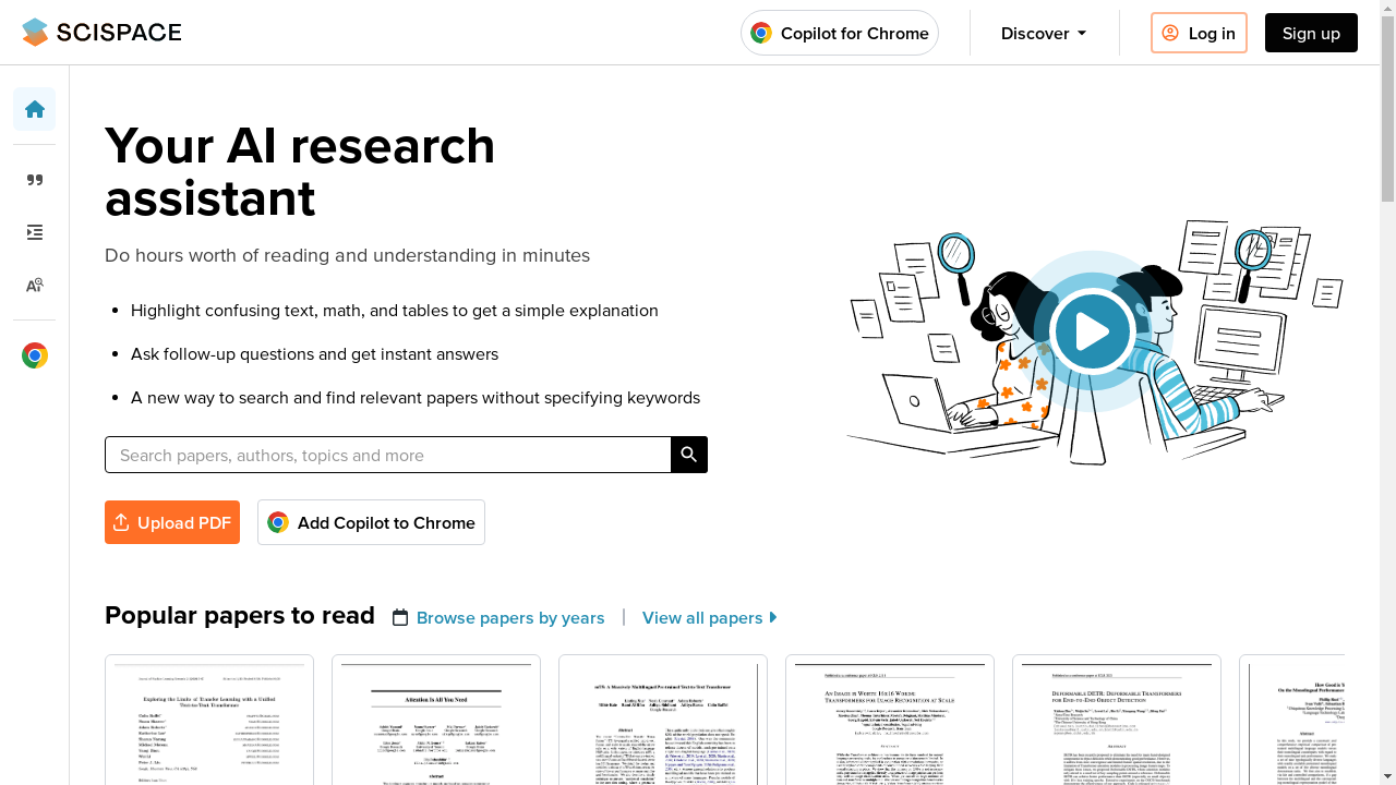 SciSpace By Typeset - AI Tool Review, Pricing & Alternatives (2024)