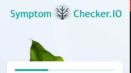 A person using a mobile app to input their symptoms and receive a personalized assessment of their condition through Symptom Checker AI.