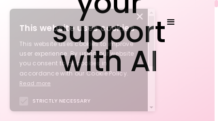 A graphic showing the features and benefits of Tekst, an AI-powered customer support tool.