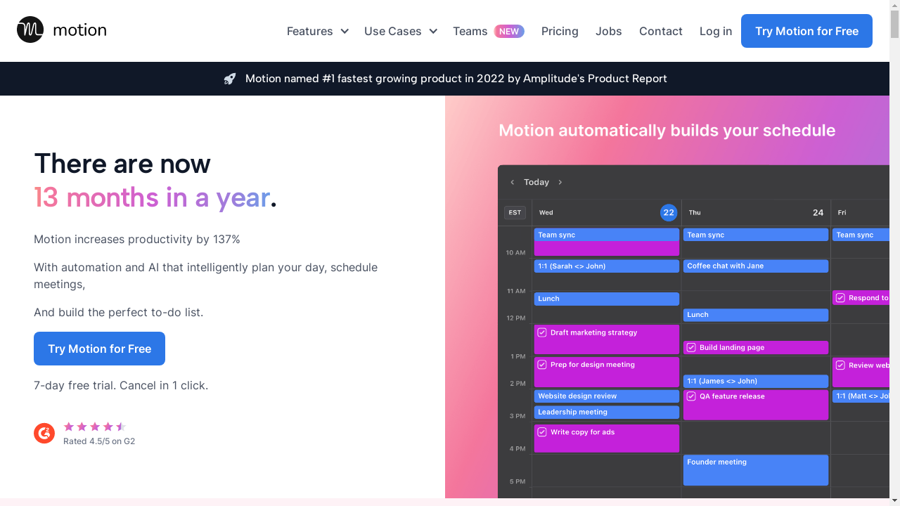 Usemotion - AI Tool Review, Pricing & Alternatives (2023)