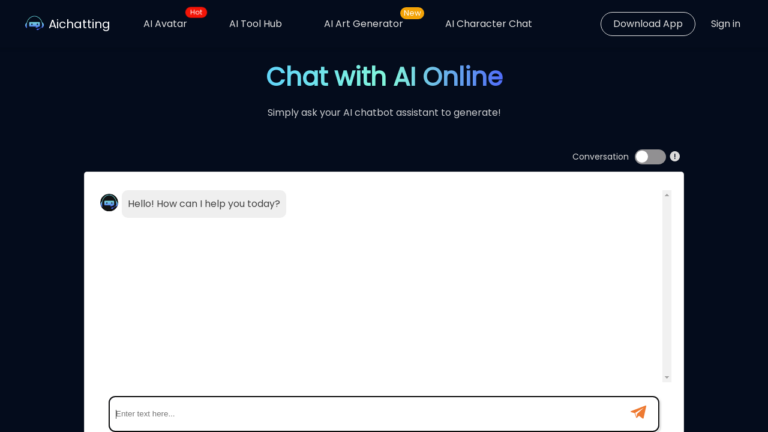 AIChatting - Explore the capabilities of AI conversation with diverse AI characters