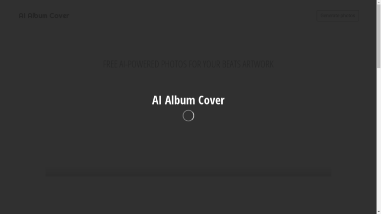 "A visually striking album cover created using AI Album Cover"