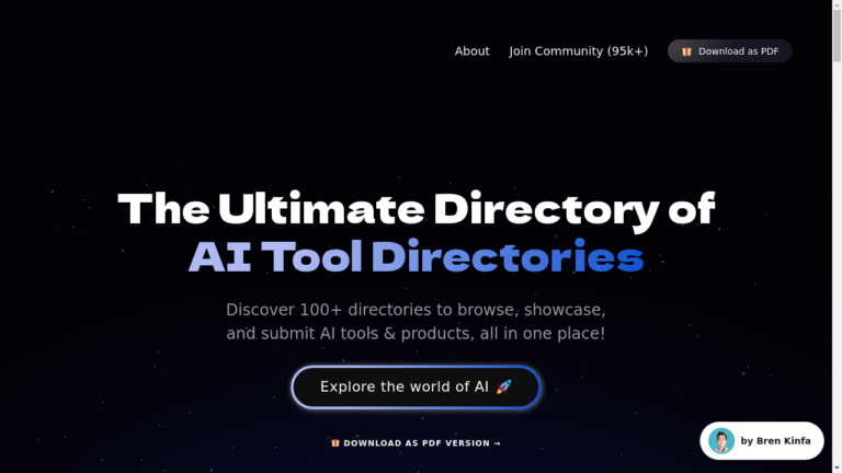 A screenshot of the AI Launch List platform, showcasing various AI product directories.