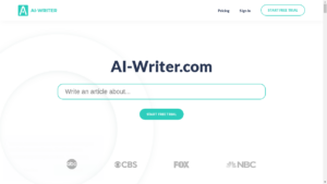"AI-Writer - AI-powered content creation tool"