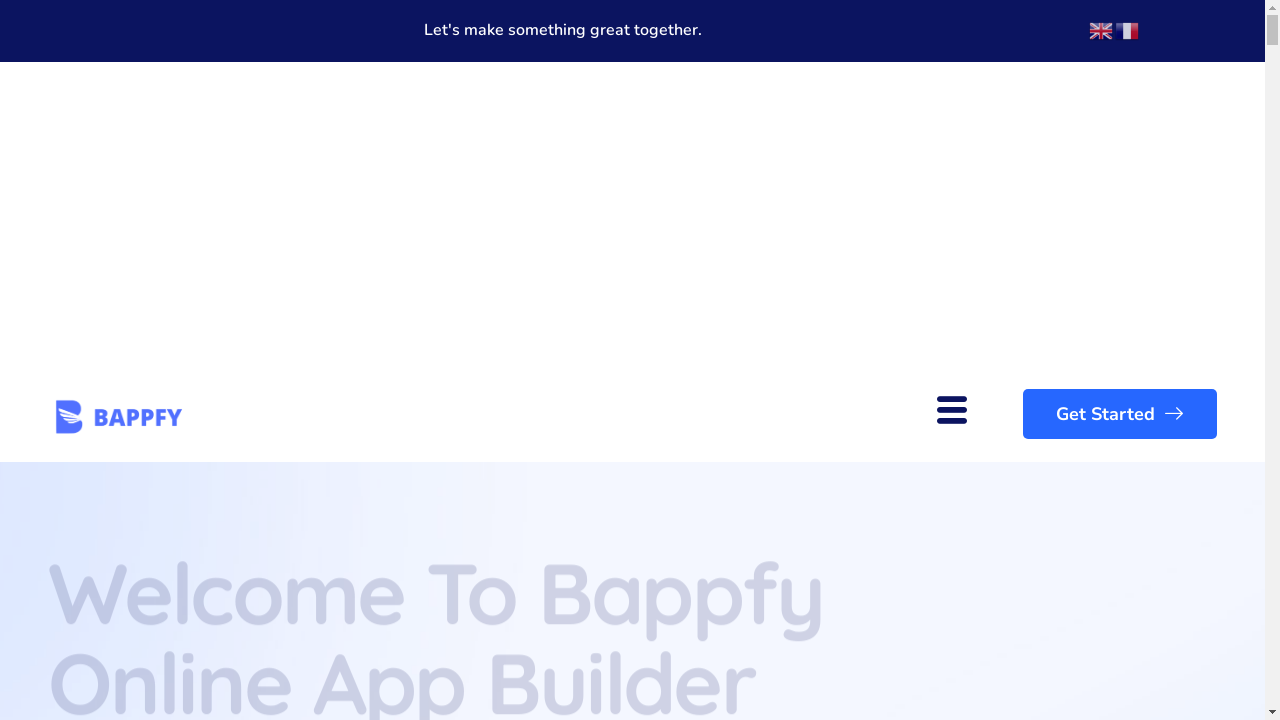 Mobile app development made easy with BAPPFY