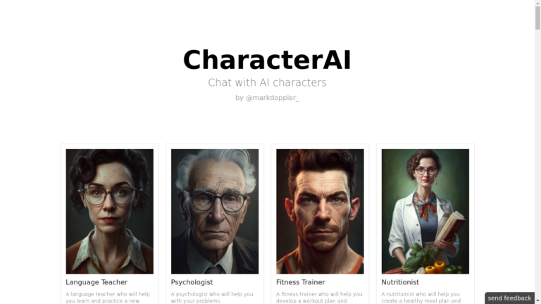 "CharacterAI - AI tool for enhancing writing skills"