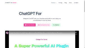 "Illustration of ChatGPT for WhatsApp - AI-powered chatbot extension enhancing communication"