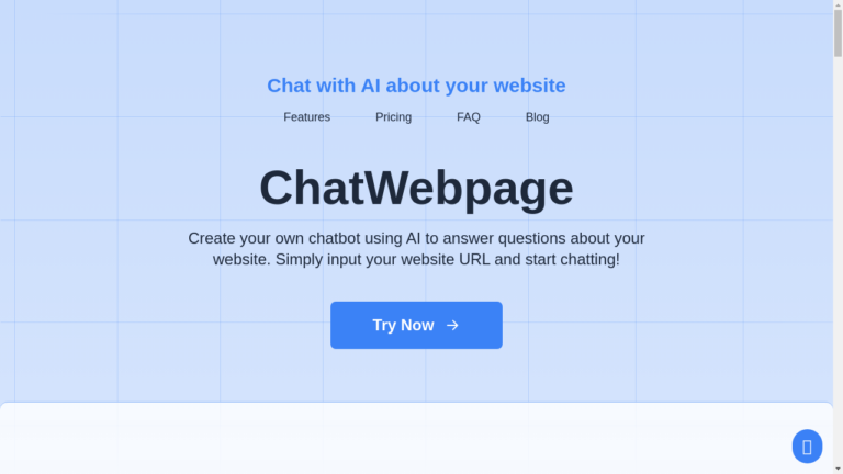 "Illustration of ChatWebpage AI Tool"