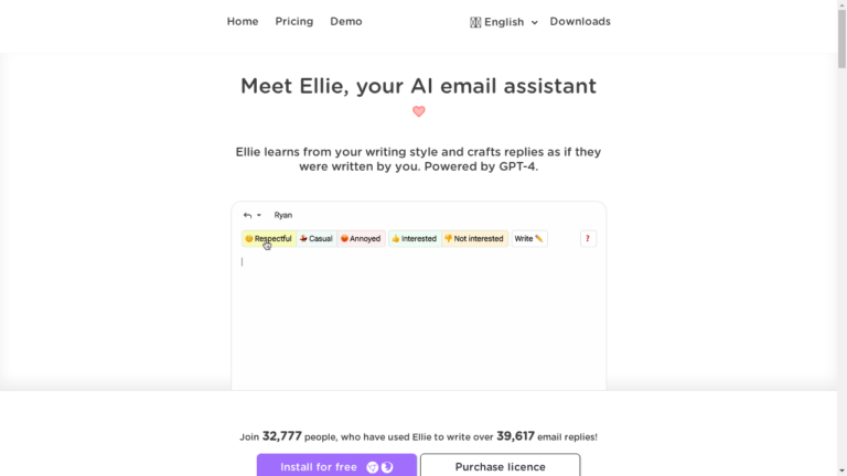 "AI-powered email assistant managing emails"