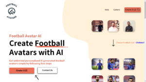 Football Avatar AI - Create personalized AI-generated football avatars