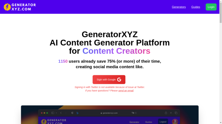 "AI Content Generator"