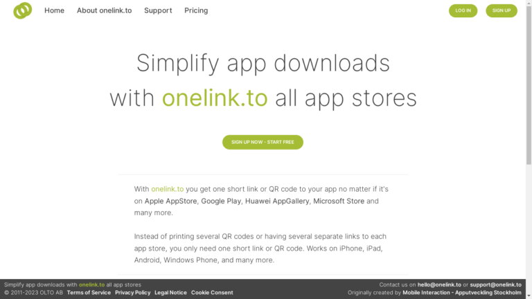 Onelink.to - App Link Solution