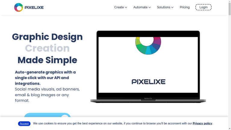 "A person using Pixelixe to create stunning graphics"