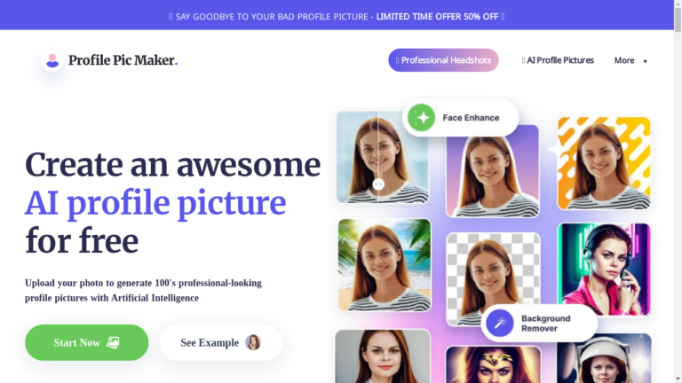 AI Tool for Generating Custom Profile Pictures