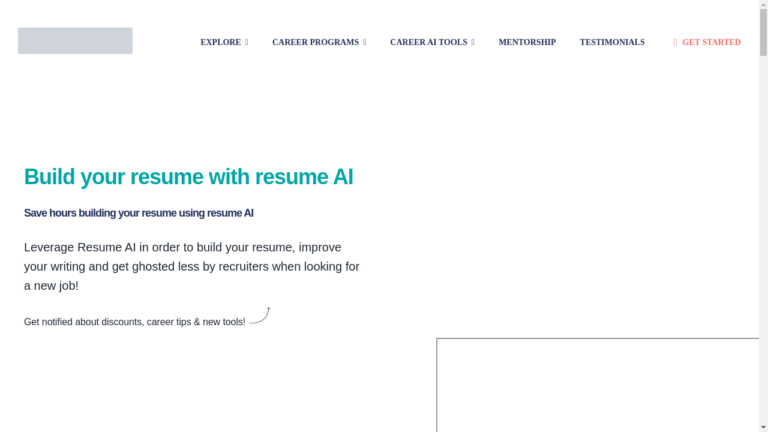 "Resume AI | Preppally - AI-generated resume content"