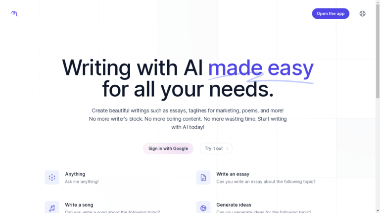 "AI-powered writing assistant, RubyGPT.ai, provides intelligent suggestions and guidance for flawless content creation."