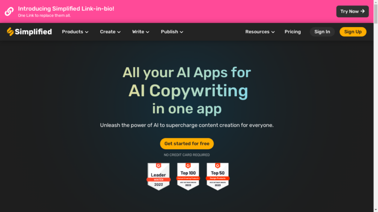 Simplified: All-In-One App - AI technology for efficient online management