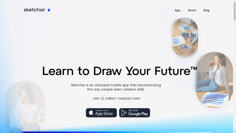 Virtual sketching on a tablet using SketchAR