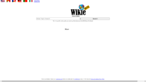 "A person using the Wikie AI tool to access simplified knowledge."
