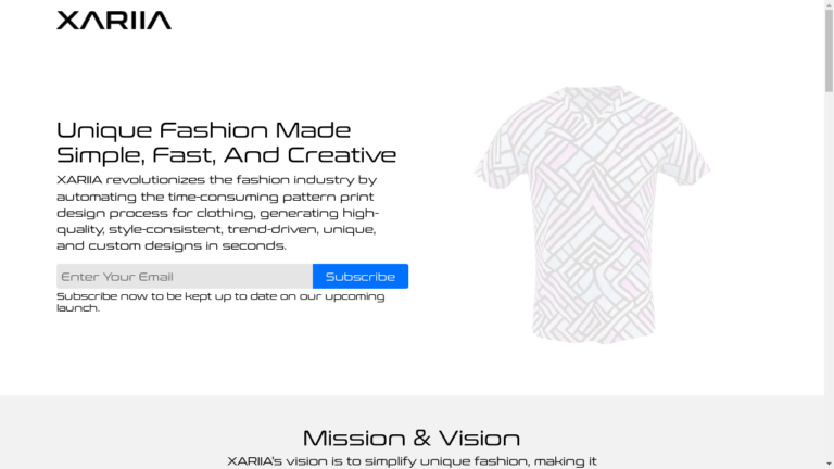AI tool generating custom fashion designs