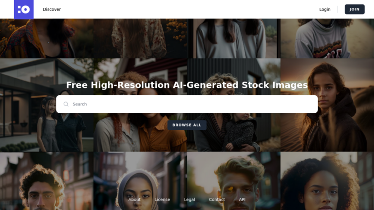AI-generated stock photography for designers and advertisers